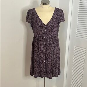 Denim & Supply Ralph Lauren Violet Paisley Mini Dress